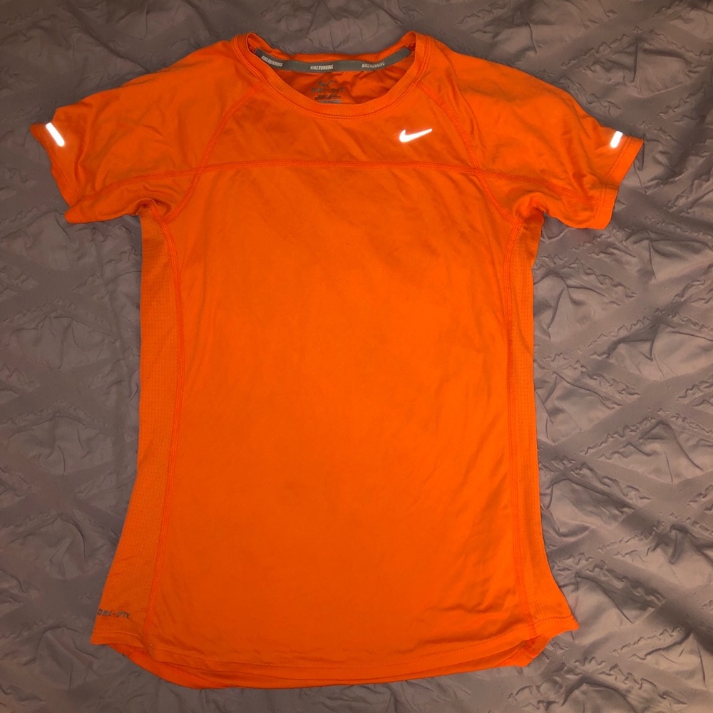Nike neon orange shirt
